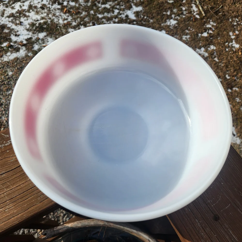 Vintage Federal Glass Milkglass 9.5